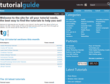 Tablet Screenshot of forum.tutorialguide.net